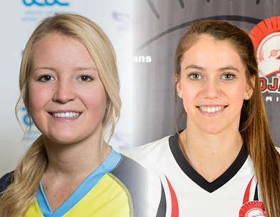 Bain & Hayley named as 2016-17 ACAC Women's Volleyball Rookies of the Year