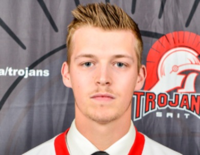 Payton Lee Honoured as 2017-18 ACAC Men's Hockey Rookie of the Year