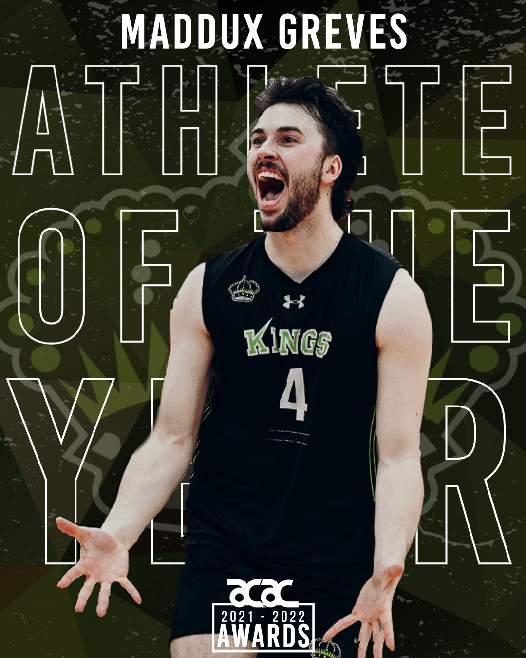 2021-22 ACAC Men's Overall Athlete of The Year