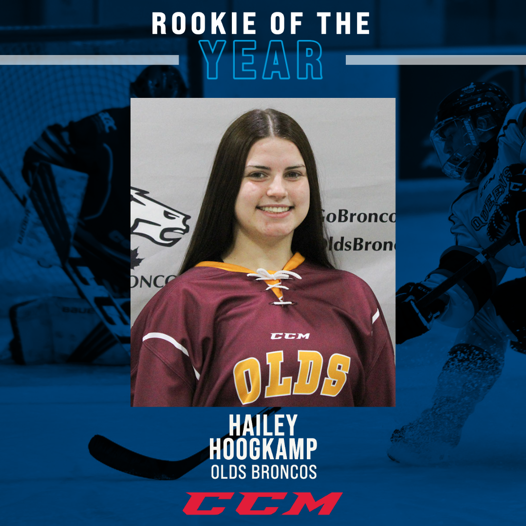 2021-22 ACAC Women&rsquo;s Hockey Rookie of the Year