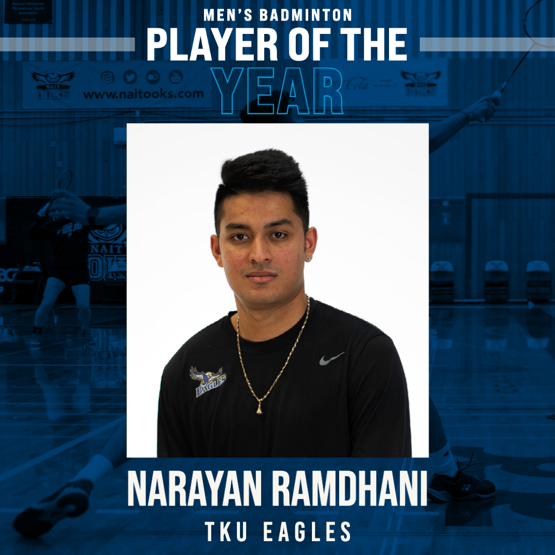 Narayan Ramdhani Honoured as 2021-22 ACAC Men&rsquo;s Badminton Player of the Year
