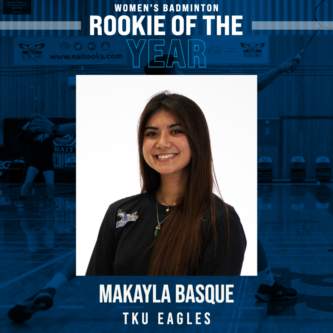 Makayla Basque Honoured as 2021-22 ACAC Women&rsquo;s Badminton Rookie of the Year