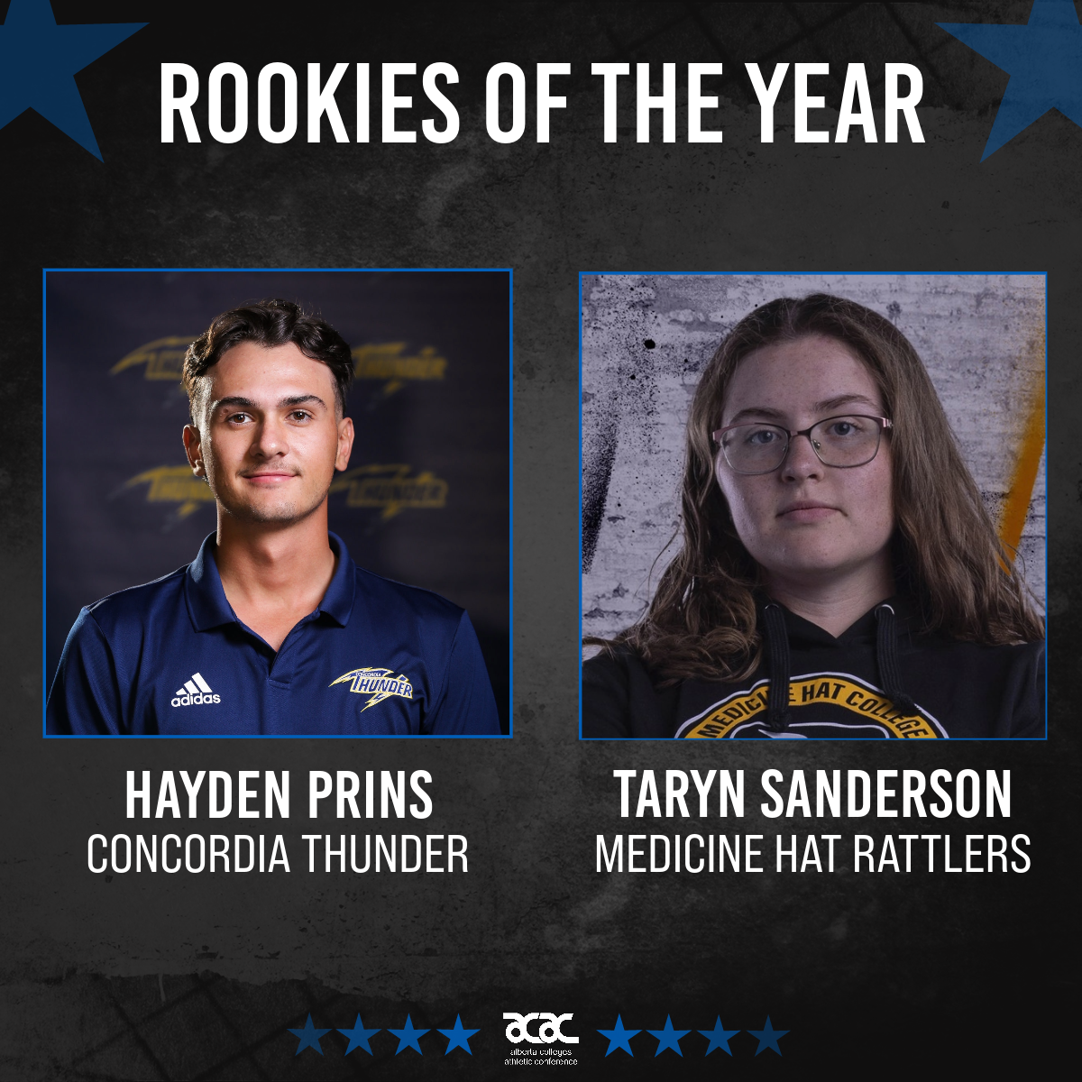 2023 ACAC Golf Rookies of the Year