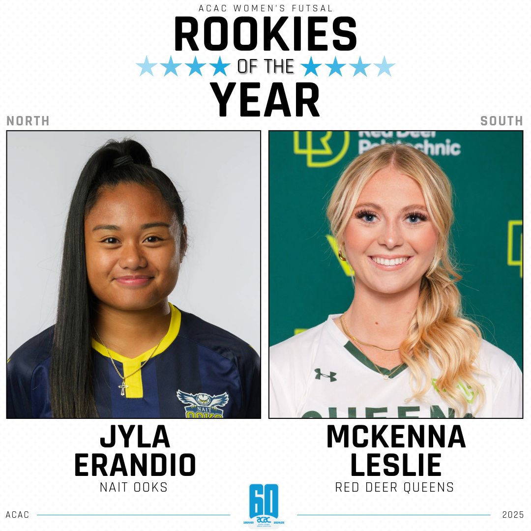 2025 ACAC Women's Futsal Rookies of The Year