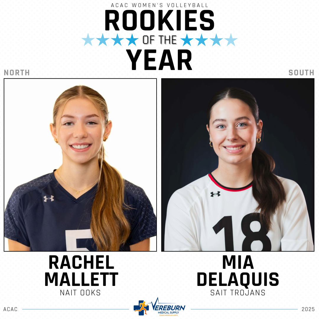 2025 ACAC Women's Volleyball Rookies of The Year