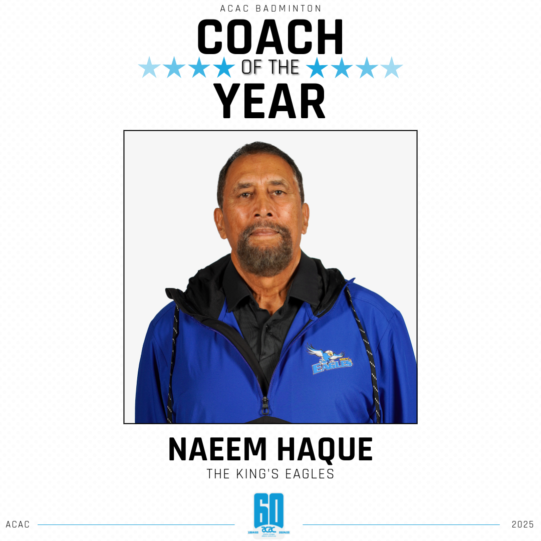 2025 ACAC Badminton Coach of The Year