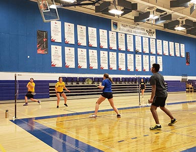 Connor Long, Olds Broncos Badminton Player