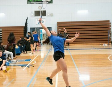 ACAC Women's Badminton Championship Preview Feature on Eagles Cecilia Wolski