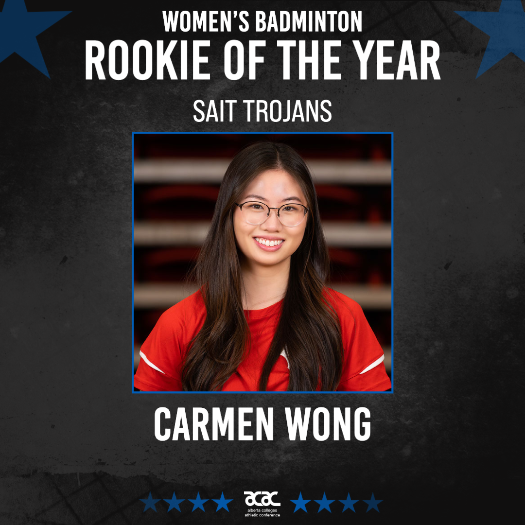 2023 ACAC Women's Badminton Rookie of the Year | Carmen Wong