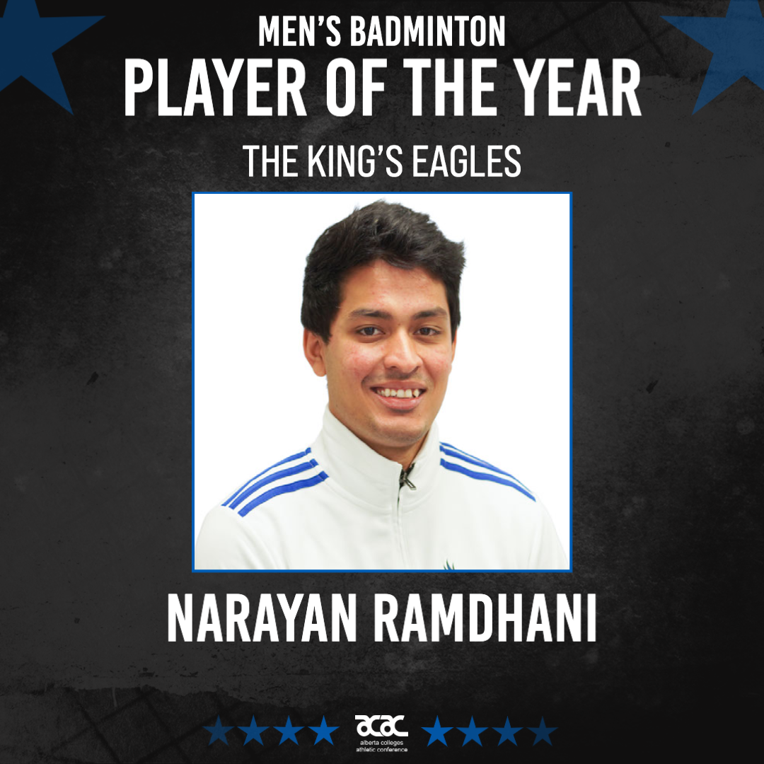 2023 ACAC Men's Badminton Player of the Year | Narayan Ramdhani