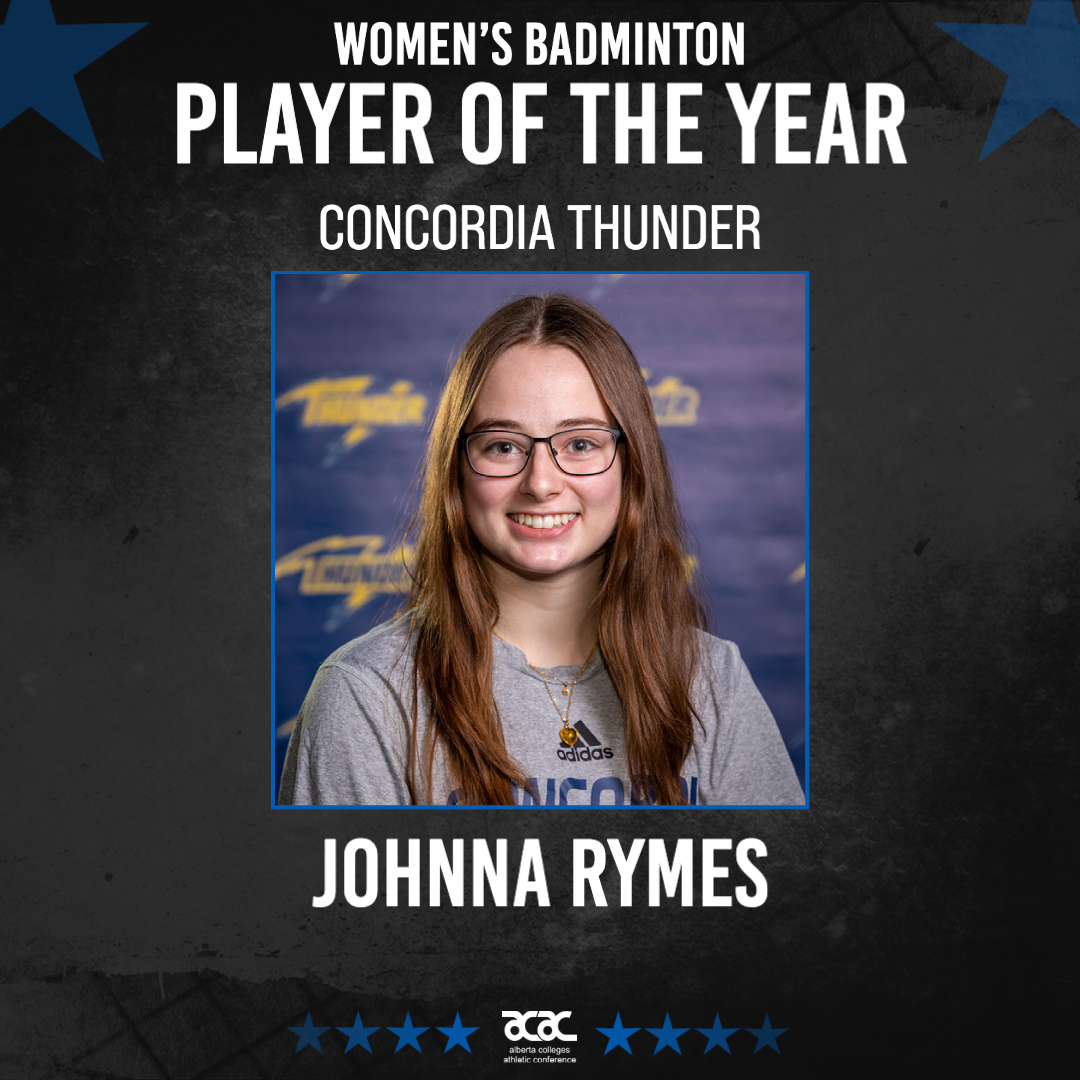 2023 ACAC Women's Badminton Player of the Year | Johnna Rymes