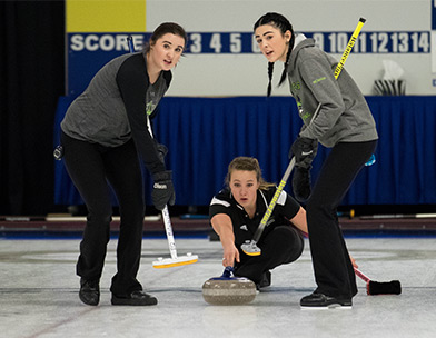 Day one is complete at ACAC Curling Fall Regional