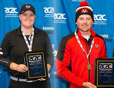 Martin and Harrison take centre stage at ACAC Golf Championships