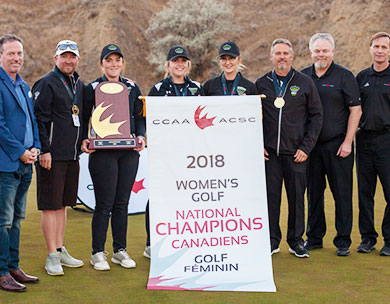 Red Deer Named 2018 CCAA Golf National Champions