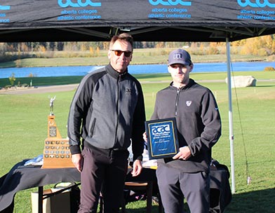 Jayden Dudas (MHC) Captures 2021 ACAC Men's Golf Championship