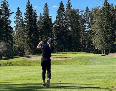 Turcotte Leads The Way At ACAC Golf Championship Round #1