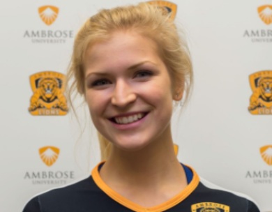 Jessica Zacharias Honoured as 2017-18 ACAC Women&rsquo;s Volleyball South Rookie of the Year