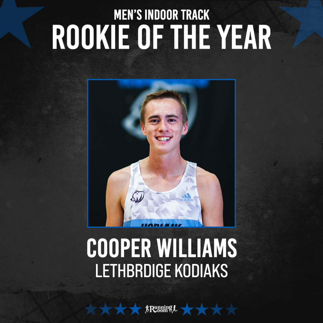 2023 ACAC Men's Indoor Track Rookie of the Year | Cooper Williams