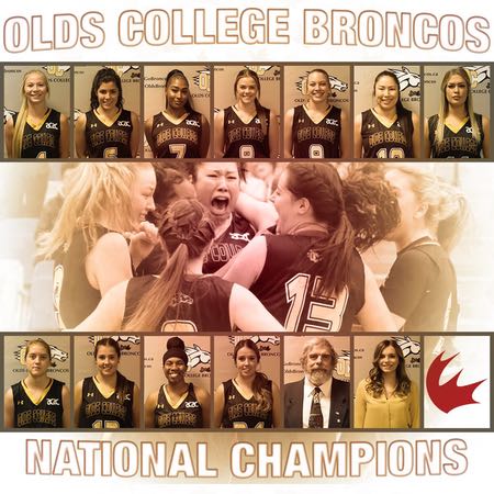 Olds Broncos Ride High to CCAA Women's Basketball Gold