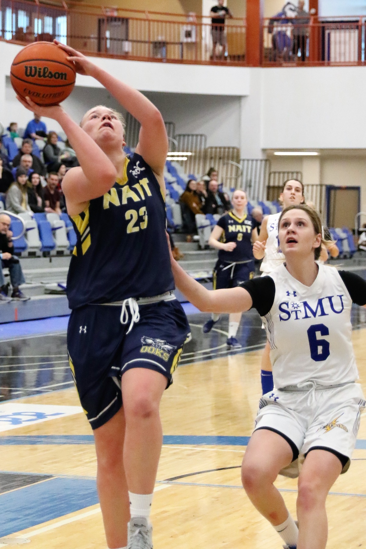 St. Mary's University Lightning 66 vs. NAIT Ooks 51
