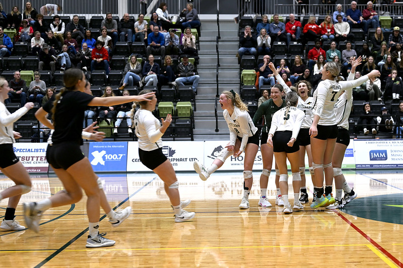 The Rustlers win their third championship in the last six year, sweeping the Vikings in straight sets